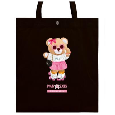 TEDDY BOGGI pink roller on Denim Thumbnail