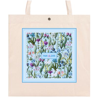 Lys blå squar flower Thumbnail