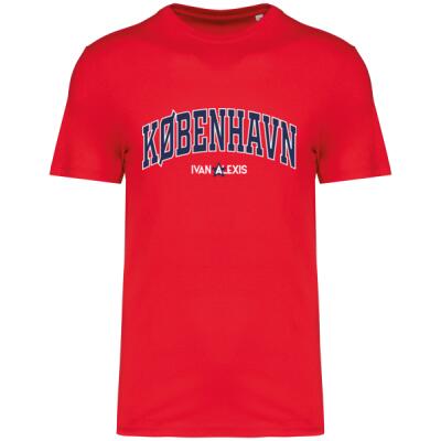 Tshirt Navy print Thumbnail