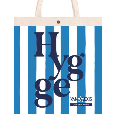 Hygge allover strip Navy Thumbnail