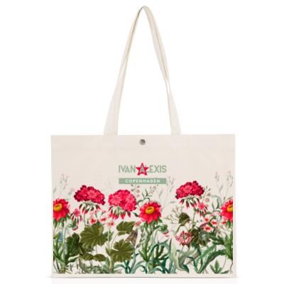 Half allover red flowers cph Thumbnail