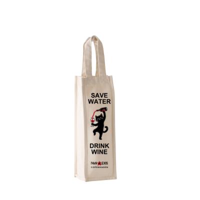 save water, drink wine bottle bag Thumbnail