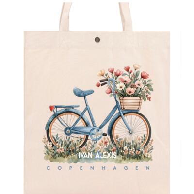 Winter Bicycle Bouquet Watercolorocal Thumbnail